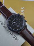 Michael Kors Men's Gage Brown Watch MK8536