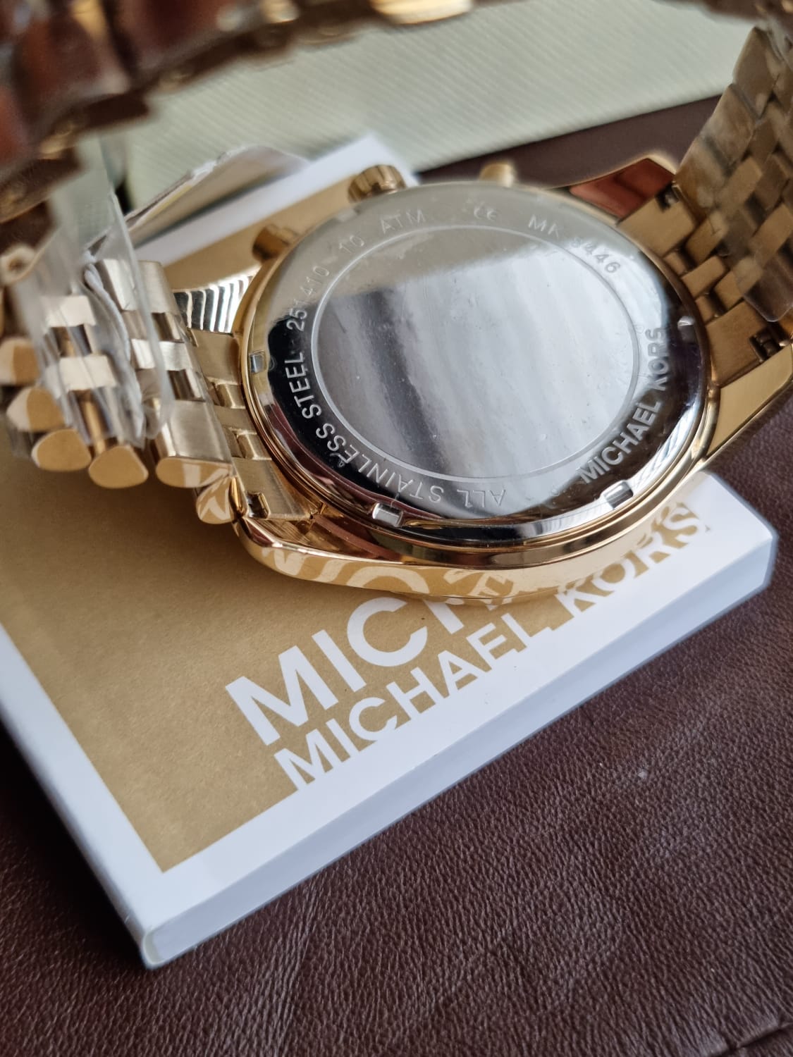 MICHAEL KORS Lexington Chronograph Green Dial Men's Watch MK8446