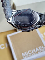 Michael Kors Women’s Quartz Stainless Steel Crystal Pave Dial 41mm Watch MK4297