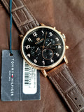 Tommy Hilfiger 1710379 Daniel 44mm Men's Brown Leather Watch