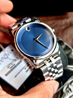 Movado Analog Blue Dial Men's Watch 606982