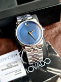 Movado Analog Blue Dial Men's Watch 606982