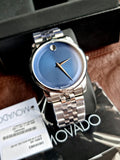 Movado Analog Blue Dial Men's Watch 606982