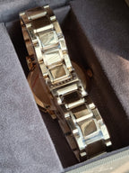 BURBERRY The City Champagne Dial Gold-tone Unisex Watch BU9033