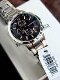 EMPORIO ARMANI Renato Chronograph Quartz Black Dial Men's Watch AR11165