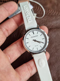 Trussardi Ladies Watch White rubber strap