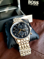BOSS Men's Chronograph Quartz Watch with Stainless Steel Strap 1513531