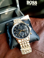 BOSS Men's Chronograph Quartz Watch with Stainless Steel Strap 1513531