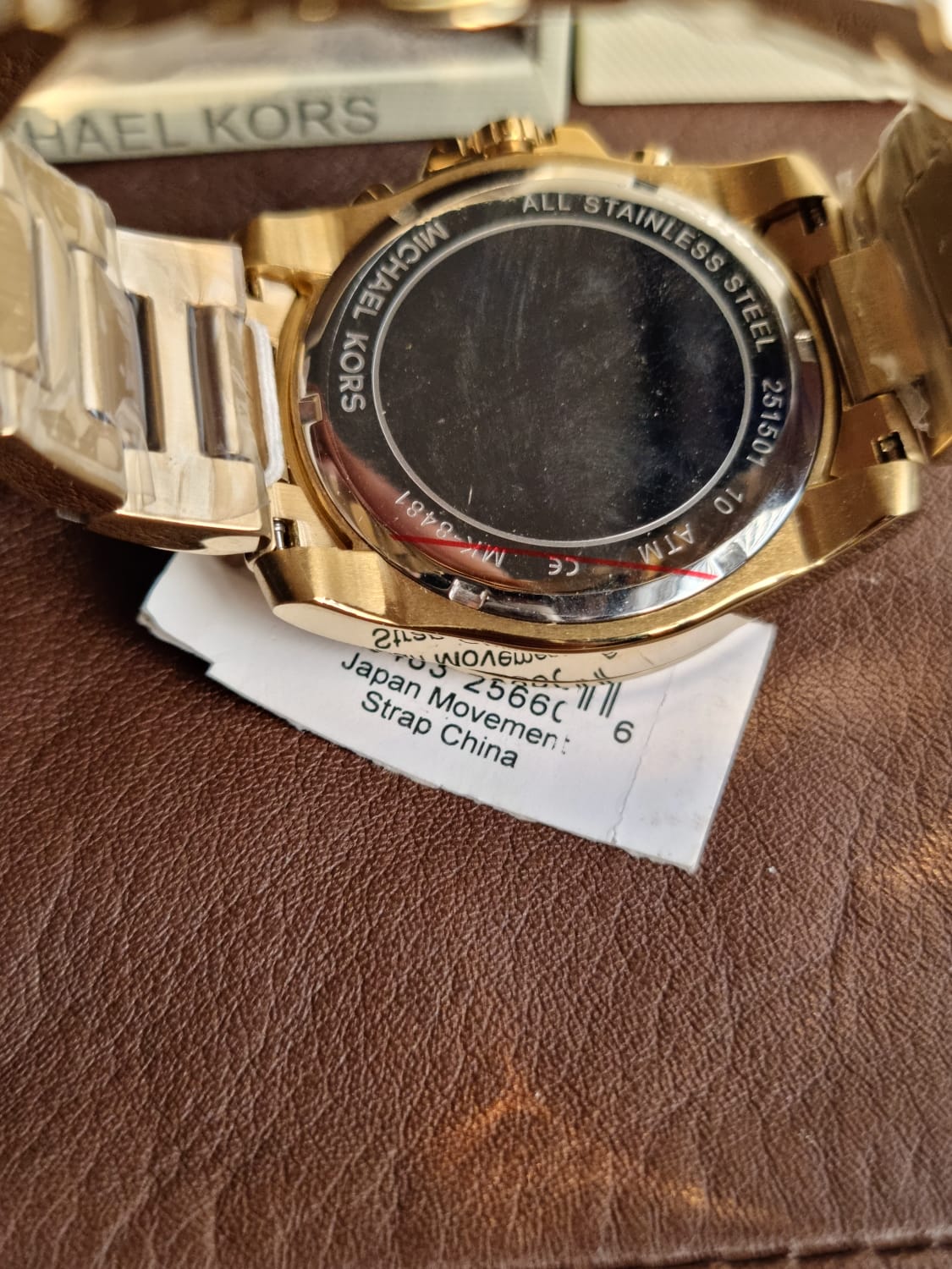 MICHAEL KORS Brecken Chronograph Black Dial Men's Watch MK8481