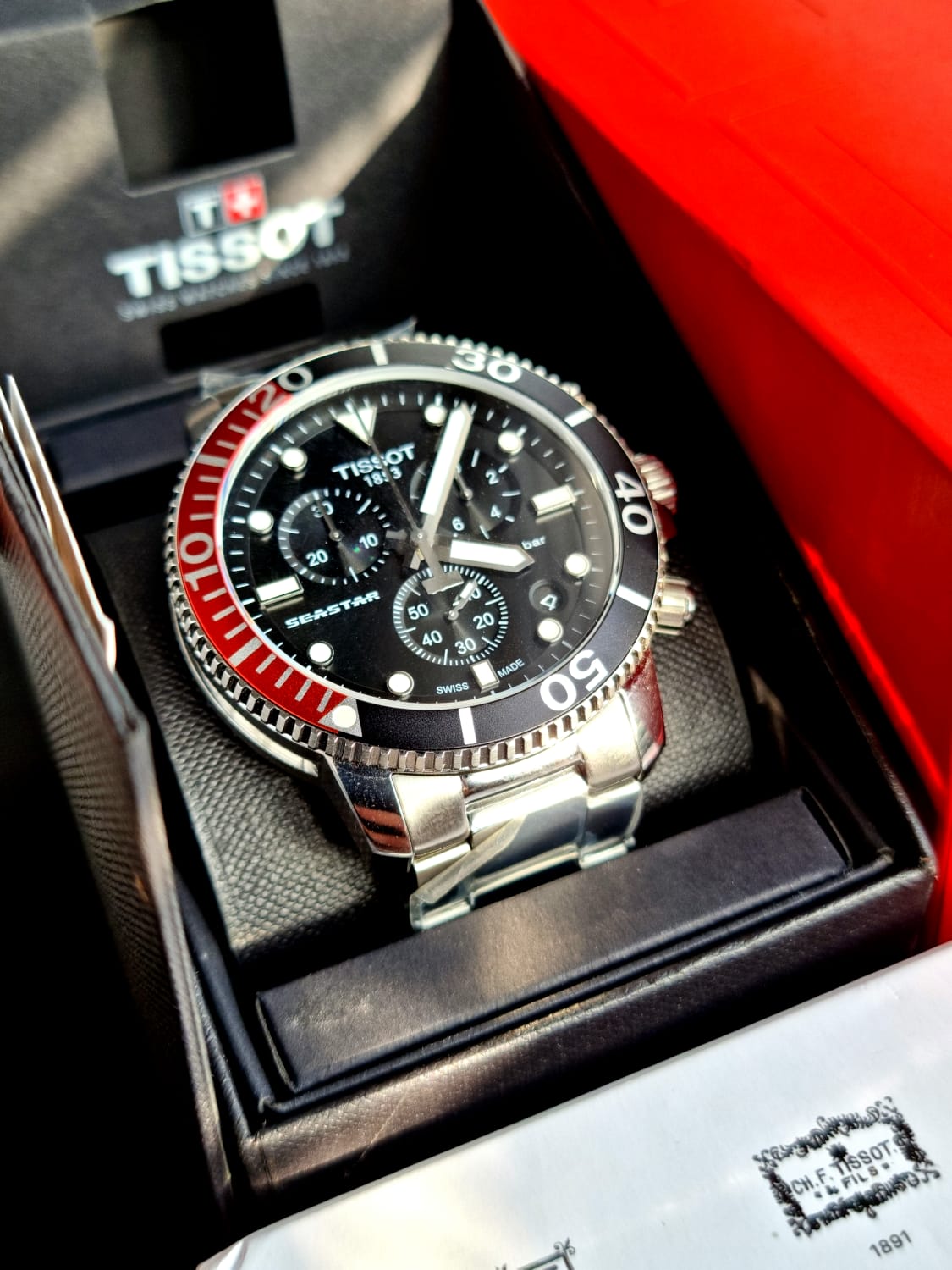 TISSOT SEASTAR 1000 CHRONOGRAPH T120.417.11.051.01