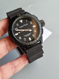 Nautica Black dial Black casing Black Bezel Gents Watch