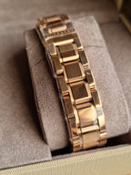 BURBERRY The City Rose Dial Rose Gold-tone Ladies Watch BU9135