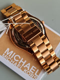 MICHAEL KORS Runway Rose Dial Rose Gold-tone Women's Watch MK3197
