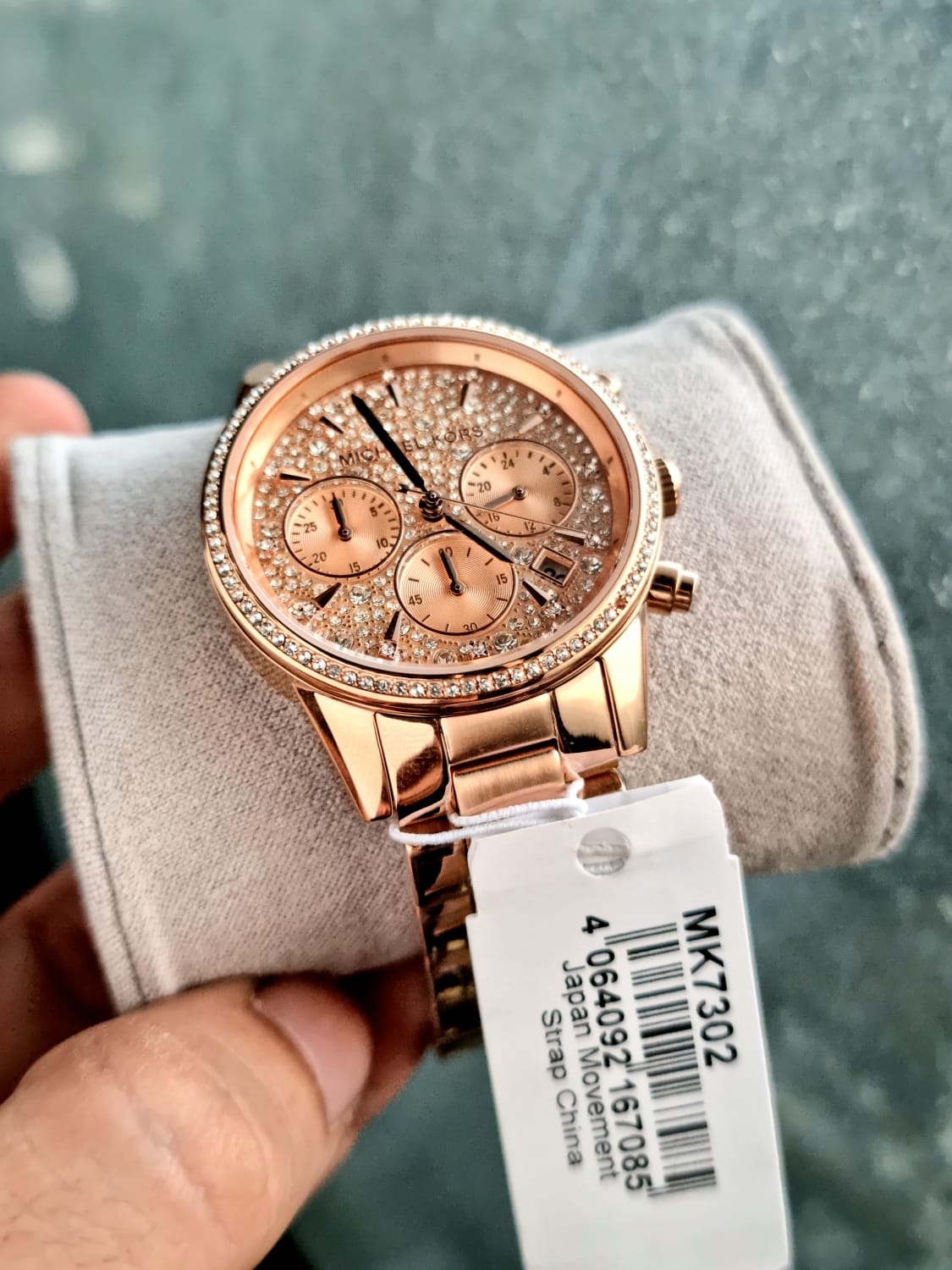 Rose Gold Custom Michael Kors Watch Michael Kors Women's Quartz