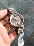 MICHAEL KORS Sofie Chronograph Crystal Silver Dial Ladies Watch MK6558