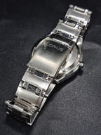 Lorus White dial 37mm Dial Size Silver Chain Quartz Watch