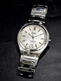 Lorus White dial 37mm Dial Size Silver Chain Quartz Watch