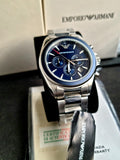 EMPORIO ARMANI Sport Chronohgraph Blue Dial Men's Watch AR6091