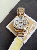 Michael Kors Women’s Quartz Gold Stainless Steel Mother Of Pearl Dial 38mm Watch MK7241