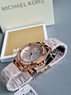 Michael Kors Lennox Analog White Dial Women's Watch-MK7279
