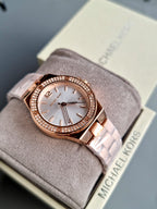 Michael Kors Lennox Analog White Dial Women's Watch-MK7279
