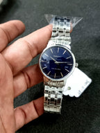Gant Ladies Watch Blue Dial 32mm Silver Chain