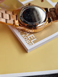 Michael Kors Women’s Quartz Stainless Steel Rose Gold Dial 37mm Watch MK7230