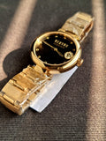 Versus Versace Case material Golden Black dial