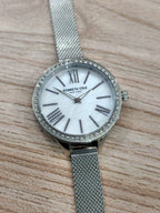 Kenneth Cole Mesh Chain Silver Dial Color White Kc51059001