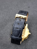 Nixon Black leather Strap Golden Case Ladies Watch (LOT ITEM )
