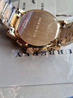 Burberry Women’s Swiss Made Stainless Steel Gold Dial 38mm Watch BU9753