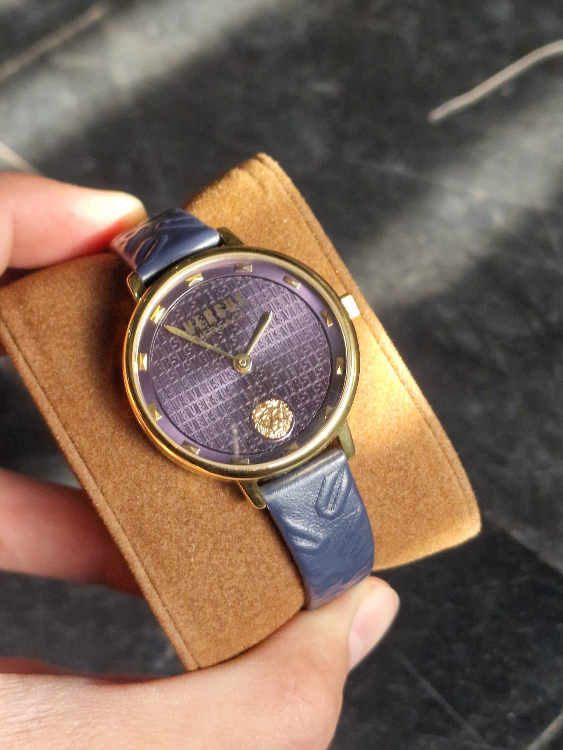 Versus Versace Purple Dial Ladies Watch