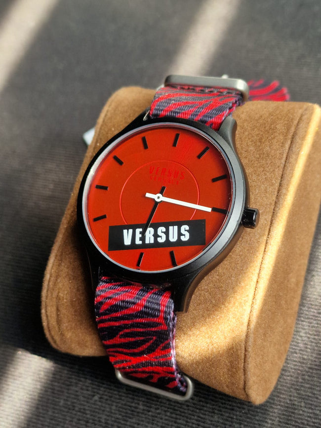 Versus Versace Red Dial 40mm Watch Main Image