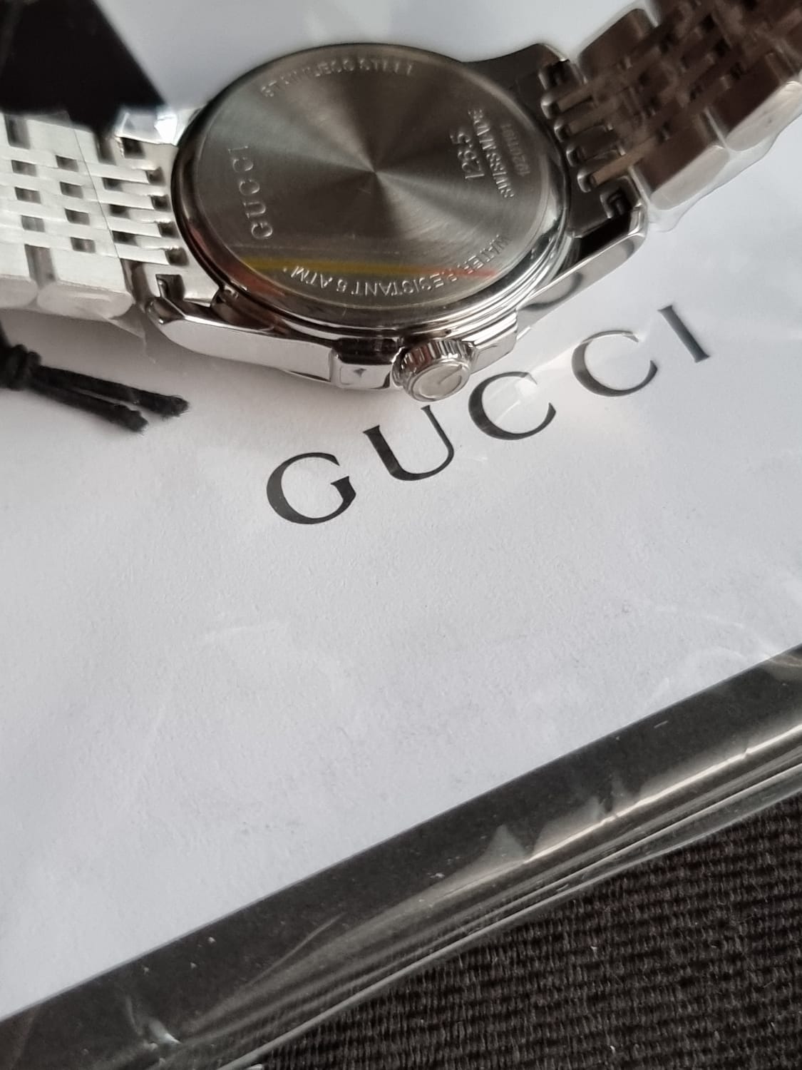 Gucci Women's Swiss Made Quartz Stainless Steel Green Dial 27mm