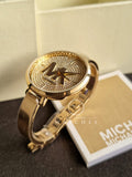 Michael Kors Women's Charley Three-Hand Gold-Tone Alloy Watch MK4469