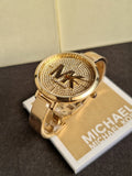 Michael Kors Women's Charley Three-Hand Gold-Tone Alloy Watch MK4469