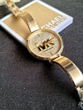 Michael Kors Women's Charley Three-Hand Gold-Tone Alloy Watch MK4469