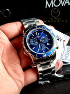 MOVADOSeries 800 Chronograph Blue Dial Men's Watch 2600141