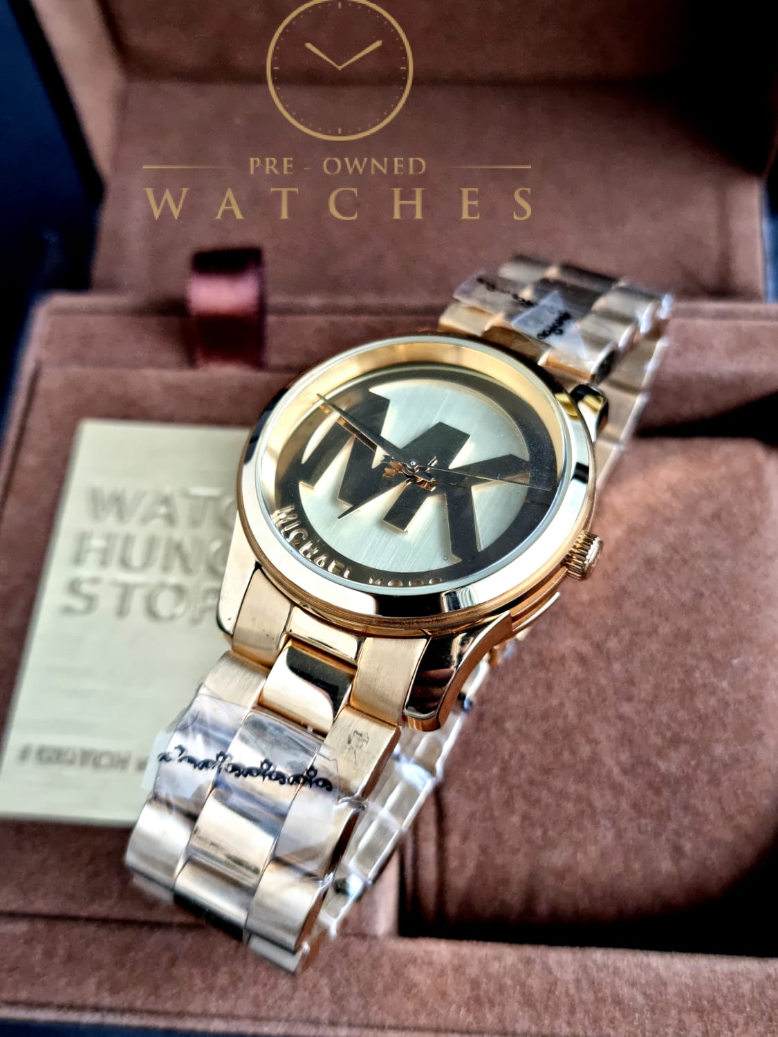 Michael Kors Women's Runway Gold-Tone Watch MK5786 – Pre-OwnedWatches
