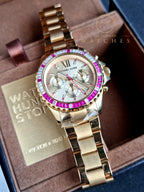 Michael Kors Everest Chronograph Quartz Champagne Dial Ladies Watch MK5871