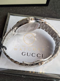 Gucci Women’s Swiss Made Quartz Two-tone Stainless Steel Silver (Bee Motif) Dial 38mm Watch YA1264131