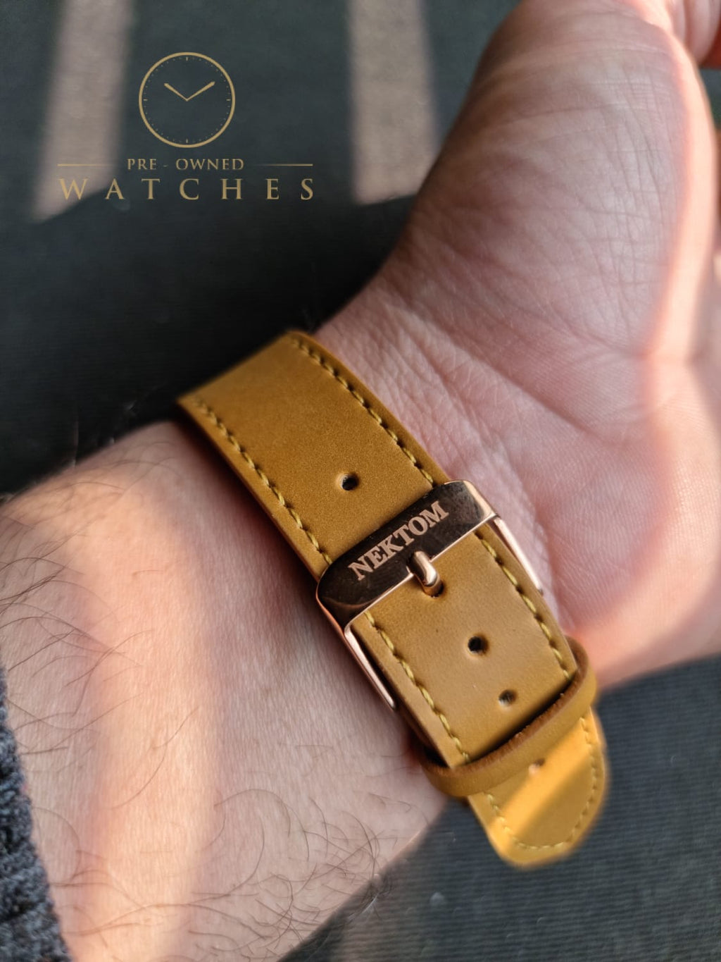 Nektom Skeleton Dial Gent's Watch 42mm Dial