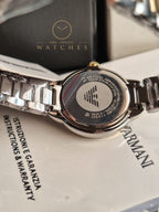 Emporio Armani Three-Hand Two-Tone Stainless Steel Watch