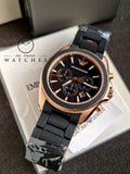 Emporio Armani Sigma Analog Black Dial Men's Watch - AR6066