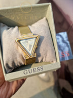 Guess Women’s Quartz Gold Stainless Steel Gold Dial 34mm Watch GW0508L2