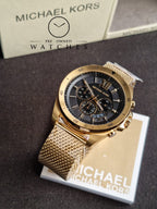 MICHAEL KORS Brecken Chronograph Quartz Black Dial Men's Watch MK8867