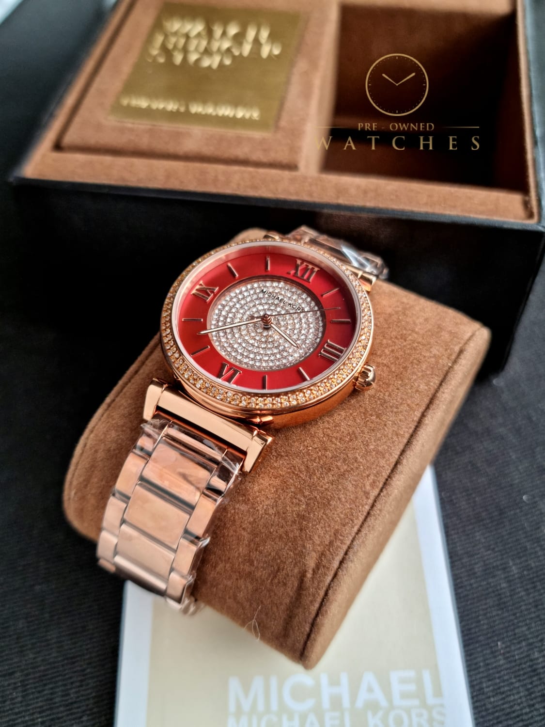 Michael kors caitlin on sale watch