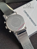 EMPORIO ARMANI Aviator Chronograph Quartz Grey Dial Men's Watch AR11383