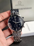 Emporio Armani Men’s Chronograph Stainless Steel 43mm Watch AR80013