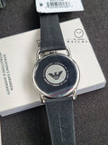 Emporio Armani Men’s Quartz Leather Strap Black Dial 42mm Watch AR11336